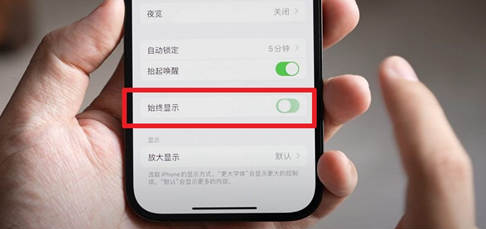 iPhone15Plus为什么屏幕一直亮着?iPhone15Plus屏幕一直亮着是怎么回事