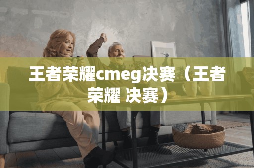 王者荣耀cmeg决赛（王者荣耀 决赛）