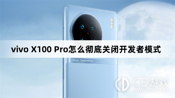 vivo X100 Pro彻底关闭开发者模式方法?vivo X100 Pro怎么彻底关闭开发者模式