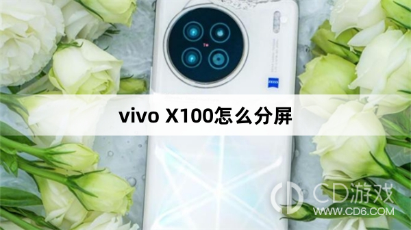 vivo X100分屏方法?vivo X100怎么分屏