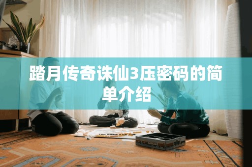 踏月传奇诛仙3压密码的简单介绍