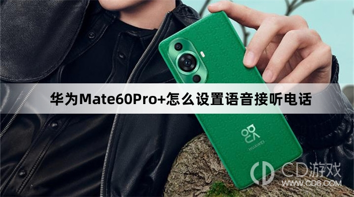 华为Mate60Pro+设置语音接听电话方法介绍?华为Mate60Pro+怎么设置语音接听电话