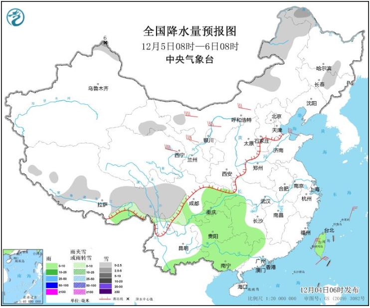 新一轮较强冷空气来袭 内蒙古黑龙江局地降温超14℃