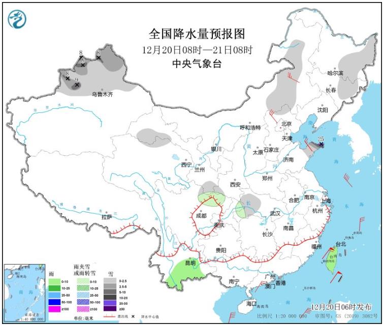 较强冷空气将影响中东部地区 山东局地大暴雪