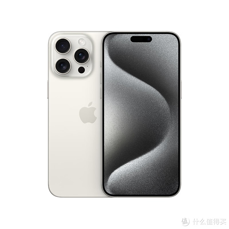 Apple iPhone 15 Pro Max (A3108) 256GB白色钛金属支持移动联通电信5G双卡双待手机