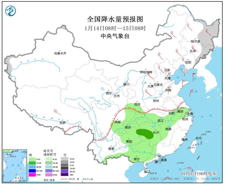 冷空气继续影响东北内蒙古将迎降温 河北山东大雾弥漫