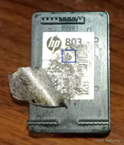 惠普2132打印机803怎么加墨? hp2132给803墨盒加墨的图文教程