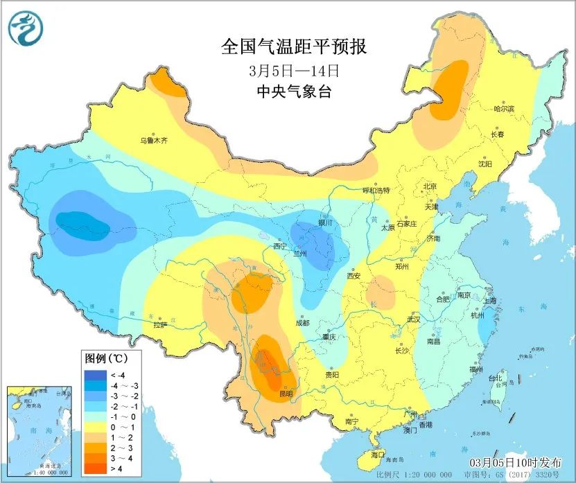 冷空气影响中东部 部分地区有雨雪天气