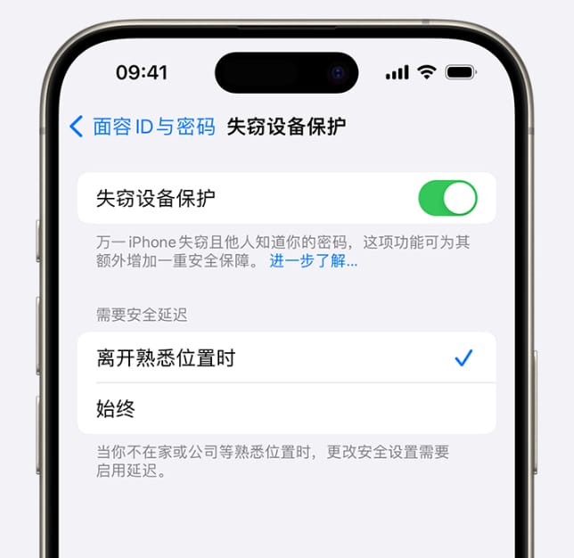 iOS 17  “失窃设备保护”功能是什么？如何启用？