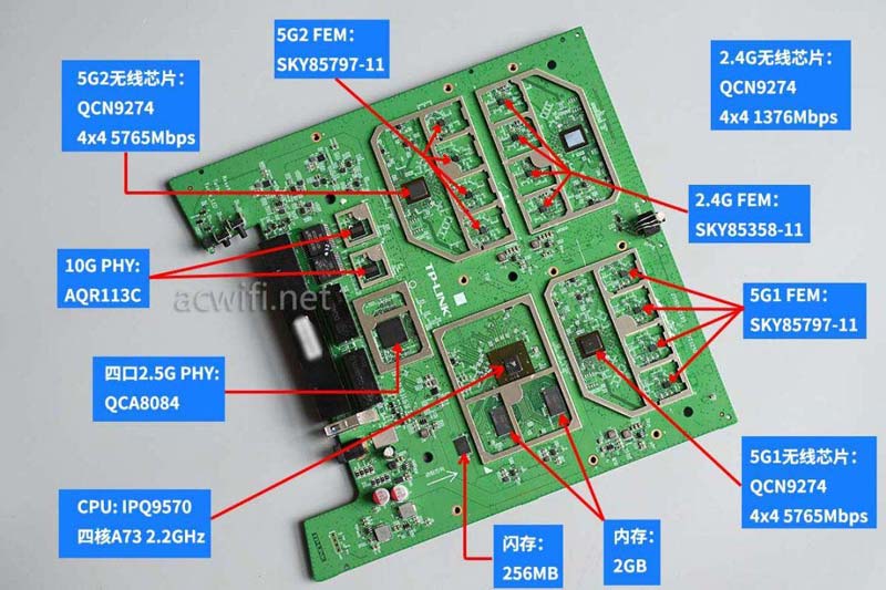 TPLINK 7TR13090路由器值得买吗? WiFi7双10G三频无线路由器拆机测评