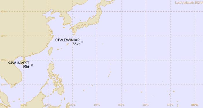 广州台风天气预报最新消息 南海土台风影响未来一周雨不停