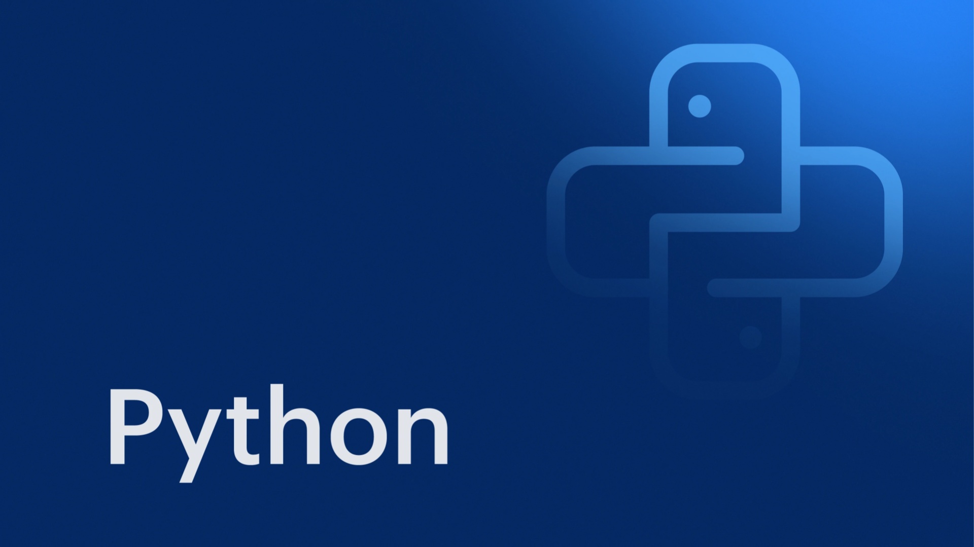 编程语言 Python