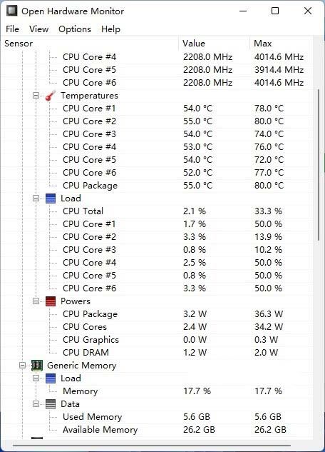 电脑怎么看cpu温度? Windows中查看CPU温的方法(软件和硬件)