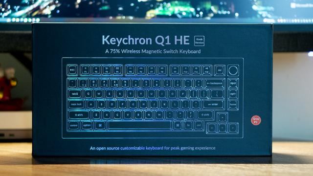 好看还好用的千元级磁轴铝坨坨! Keychron Q1HE磁轴键盘测评