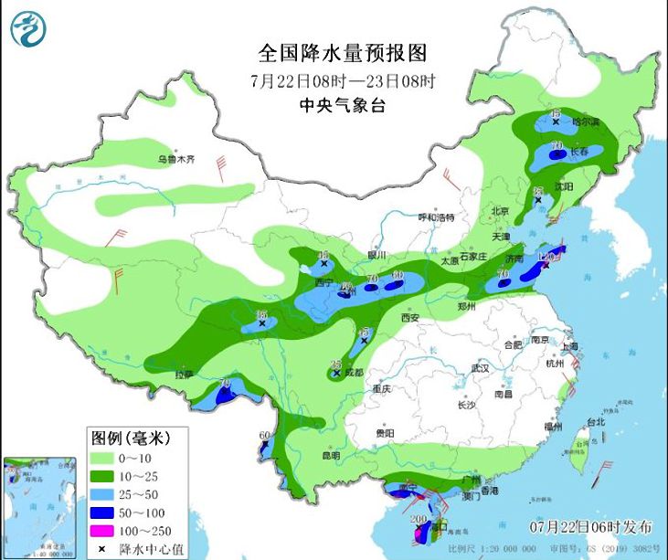 台风“派比安”登陆海南万宁 黄淮华北等地迎来新一轮强降雨