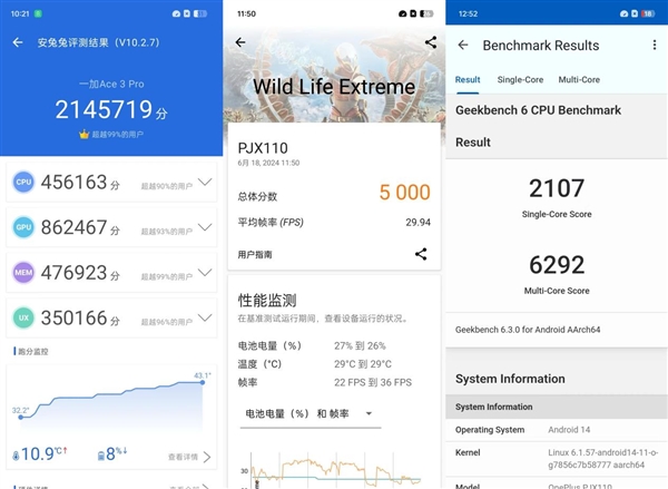 一加Ace 3 Pro实测：跑满120帧《原神》不是梦