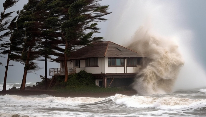 台风“派比安”持续影响 海南多地面临大暴雨