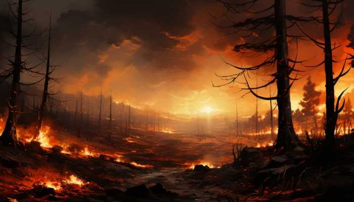 希腊6月发生森林火灾超1200起 数量为去年同期的两倍多