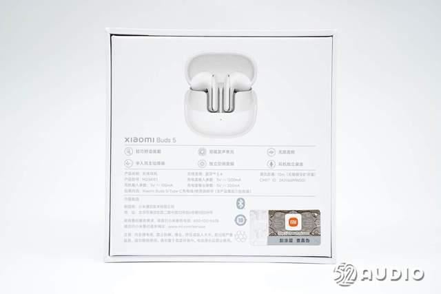 可独立录音 Xiaomi小米Buds 5真无线降噪耳机拆解测评