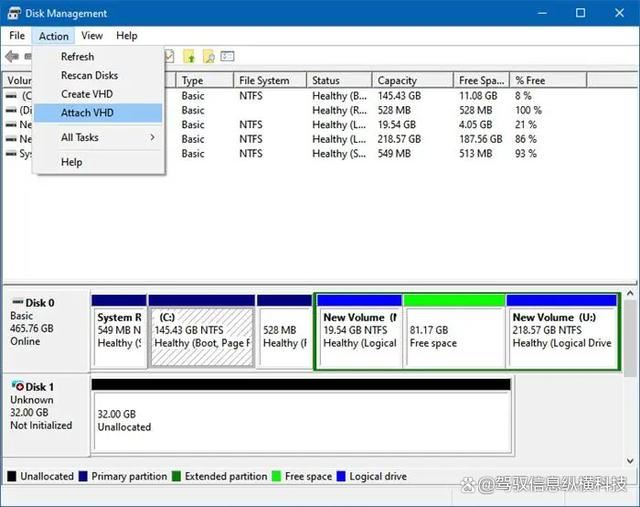 如何在Win11/10中打开VMDK/VHDX/VHD文件?