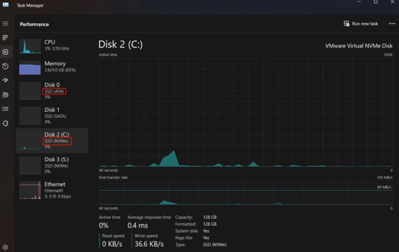 怎么在任务管理器可显示SSD类型?Win11 Beta 22635.4225预览版中开启SSD类型方法