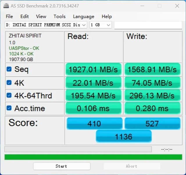 突破2100MB/s! 致态灵·先锋版移动固态硬盘首发测评