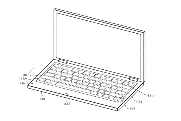 苹果新专利曝光 未来MacBook或采用玻璃键盘设计