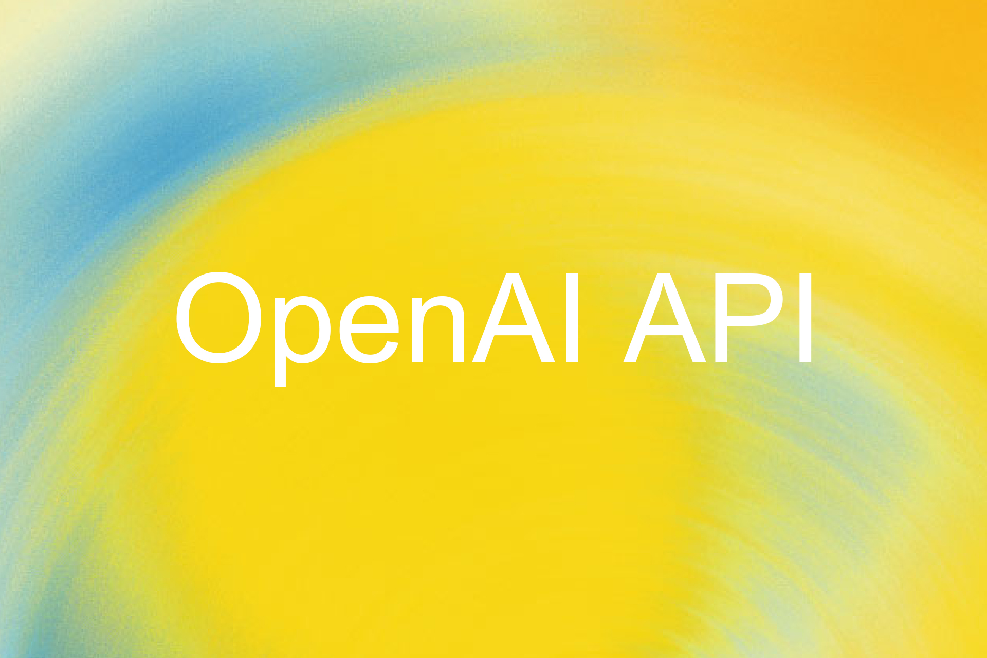 OpenAI API