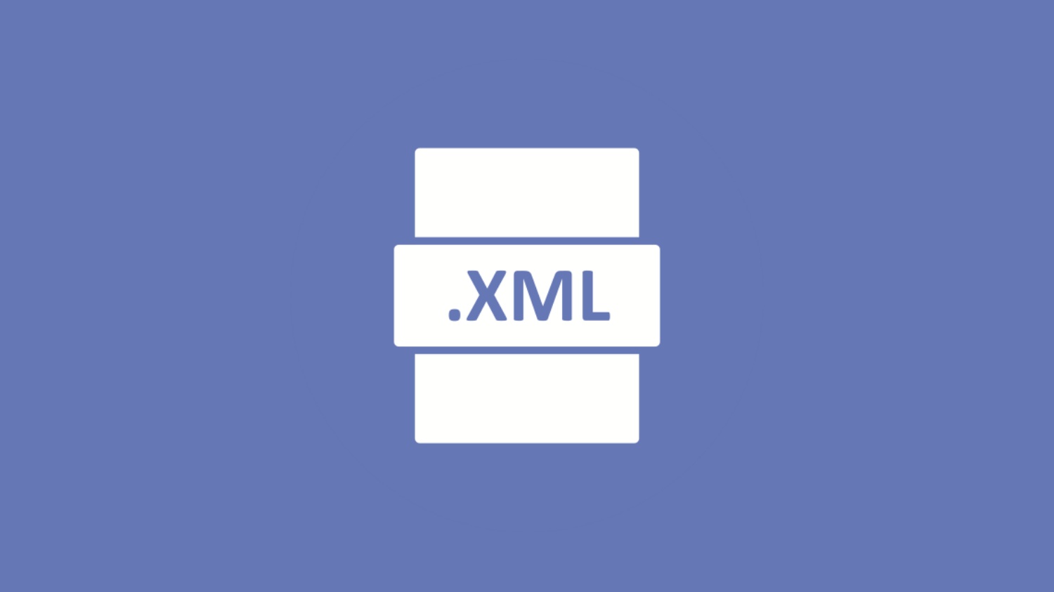 XML 文件 XML file