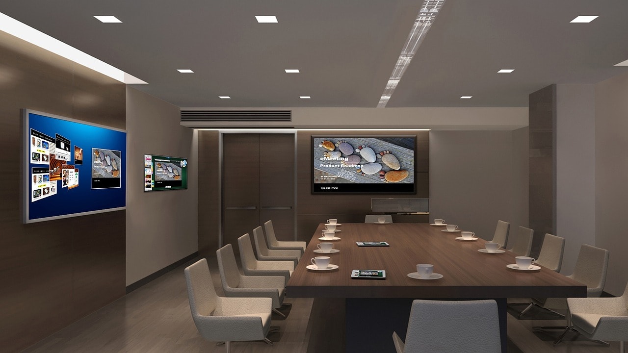 智能会议室 smart meeting room