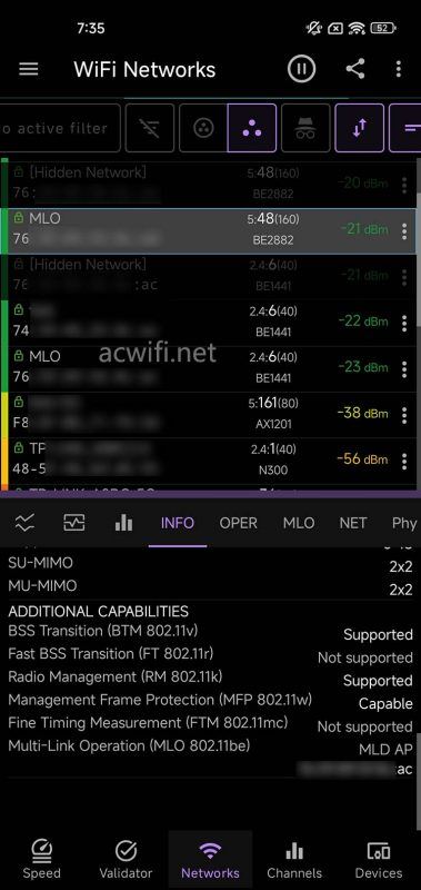 手机怎么查看无线路由器是否支持kvr、mu-mimo、4096-QAM和MLO?