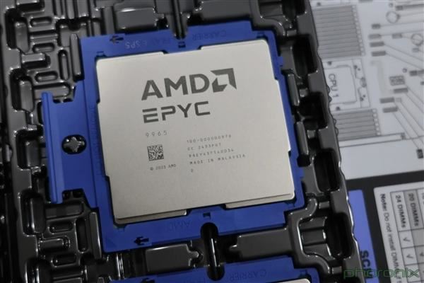 192核心领先至强6近40％! AMD Zen5 EPYC处理器首发测评