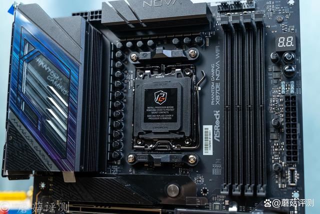 适用于AMD Zen 5处理器! 华擎PG X870E NOVA主板拆解测评