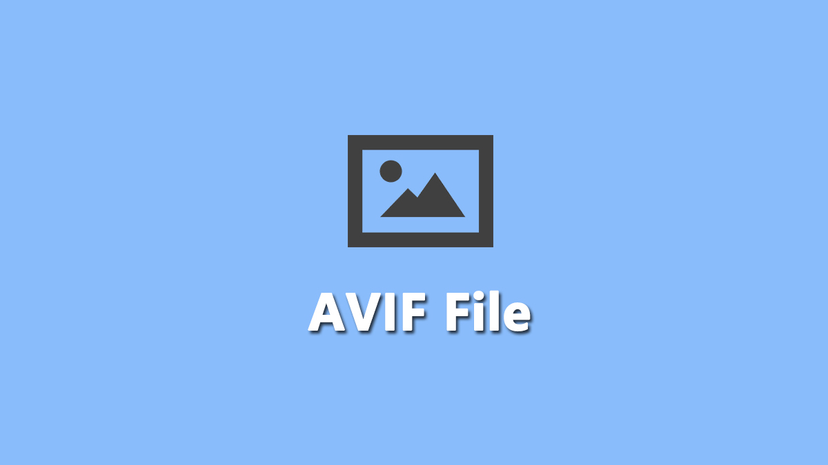 AVIF 格式 AVIF format