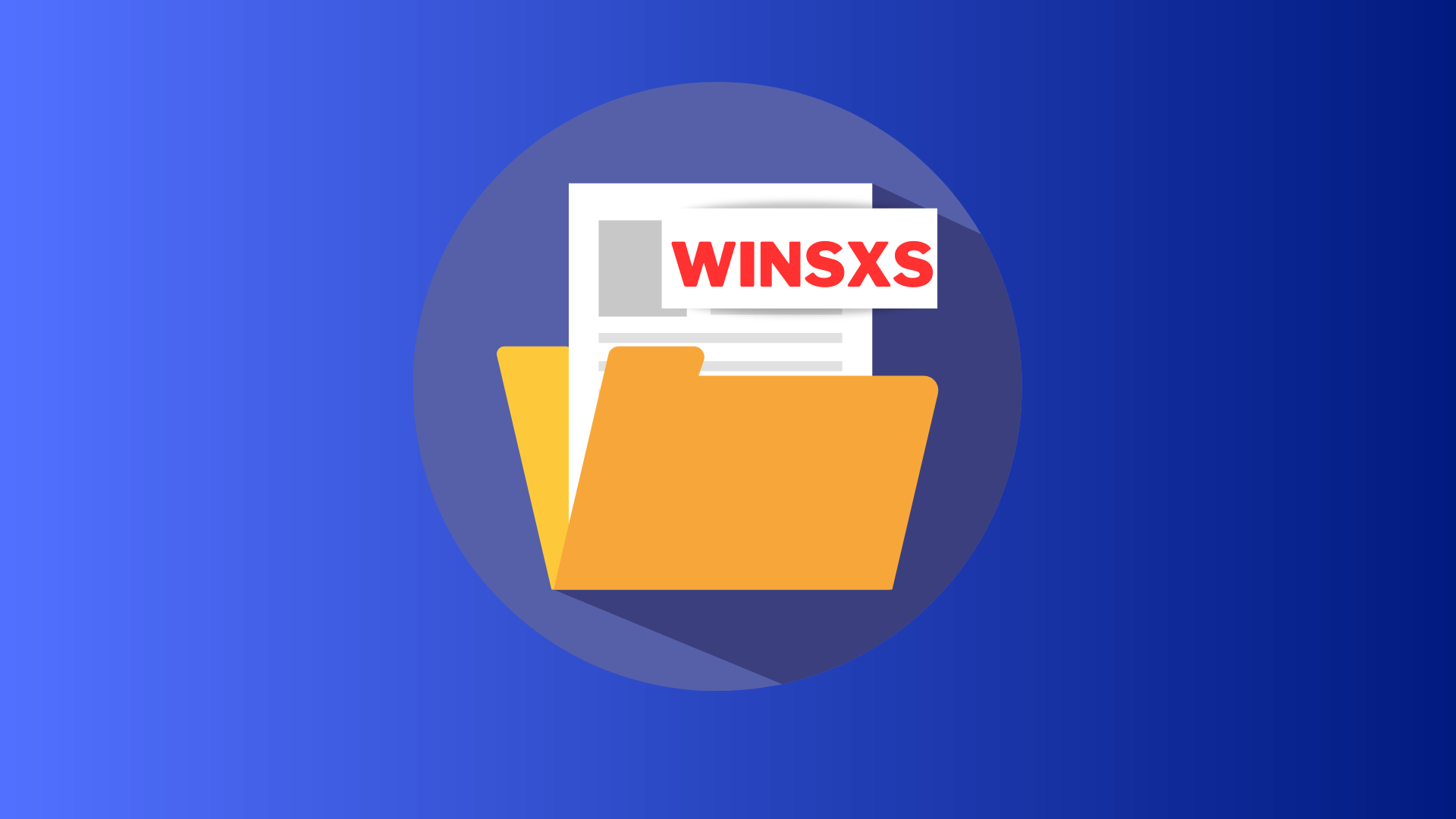 Winsxs 文件夹 Winsxs folder