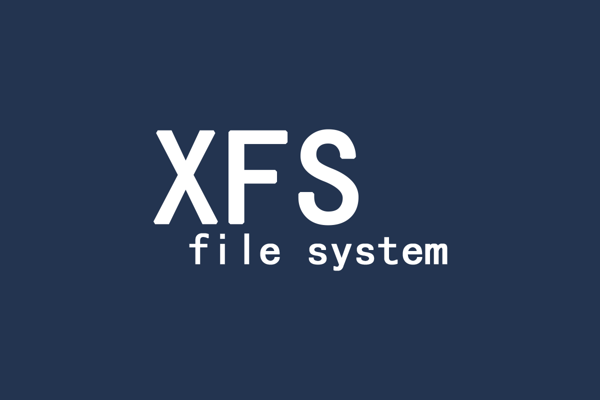 XFS file system