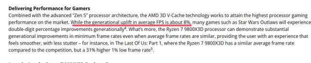 Ryzen 7 9800X3D和 Ryzen 7 7800X3D差别大吗? 处理器性能对比测评