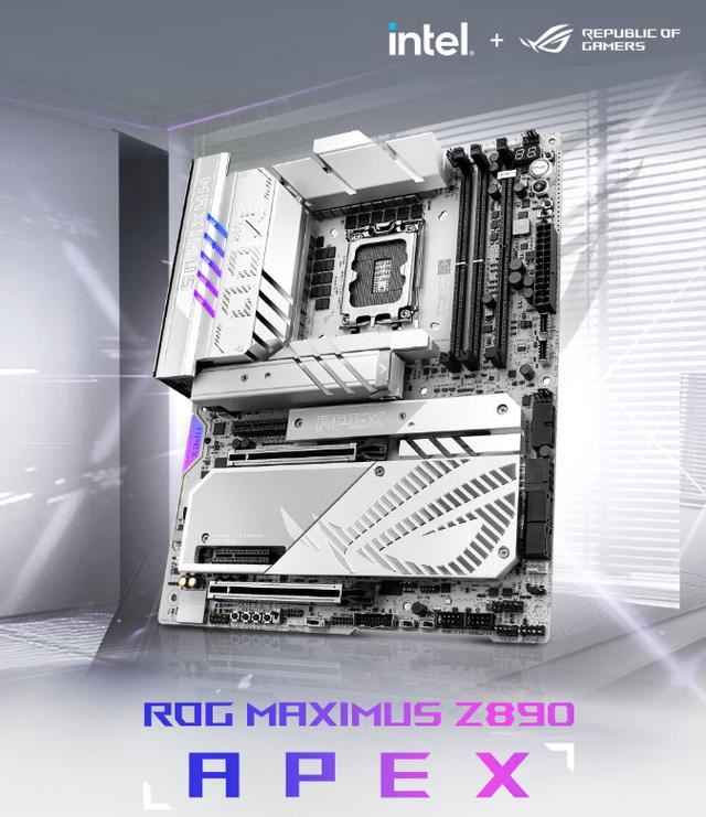 7488.8MHz! 华硕ROG Z890 APEX主板性能测评