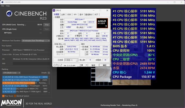 再次封神最强游戏CPU! AMD锐龙7 9800X3D+ROG X870吹雪装机测评