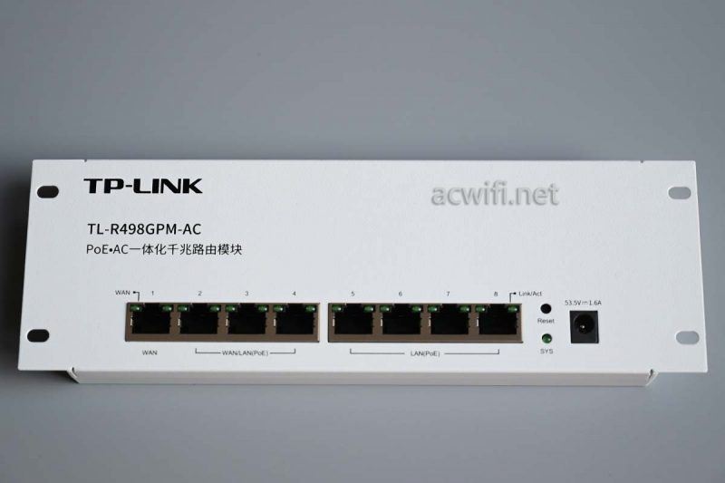 TP-LINK TL-R498GPM-AC一体化千兆VPN路由模块拆机测评