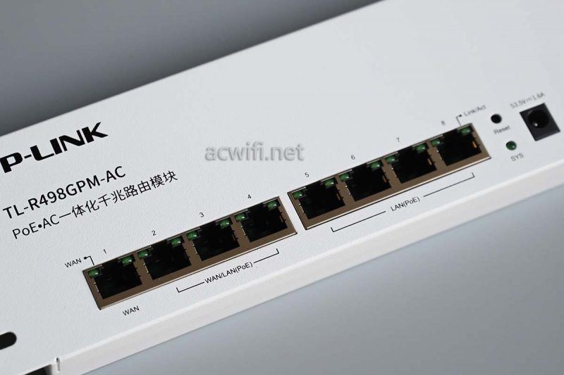 TP-LINK TL-R498GPM-AC一体化千兆VPN路由模块拆机测评