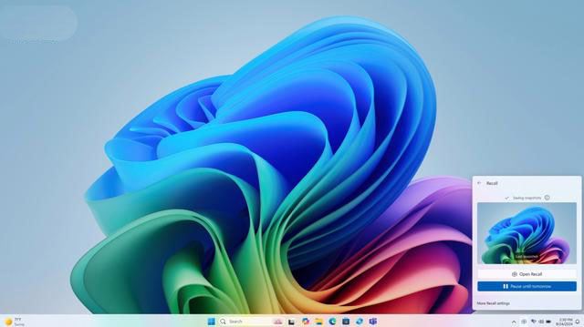 Win11 Dev预览版26120.2415更新KB5046723发布:Recall AI 快照开启公测