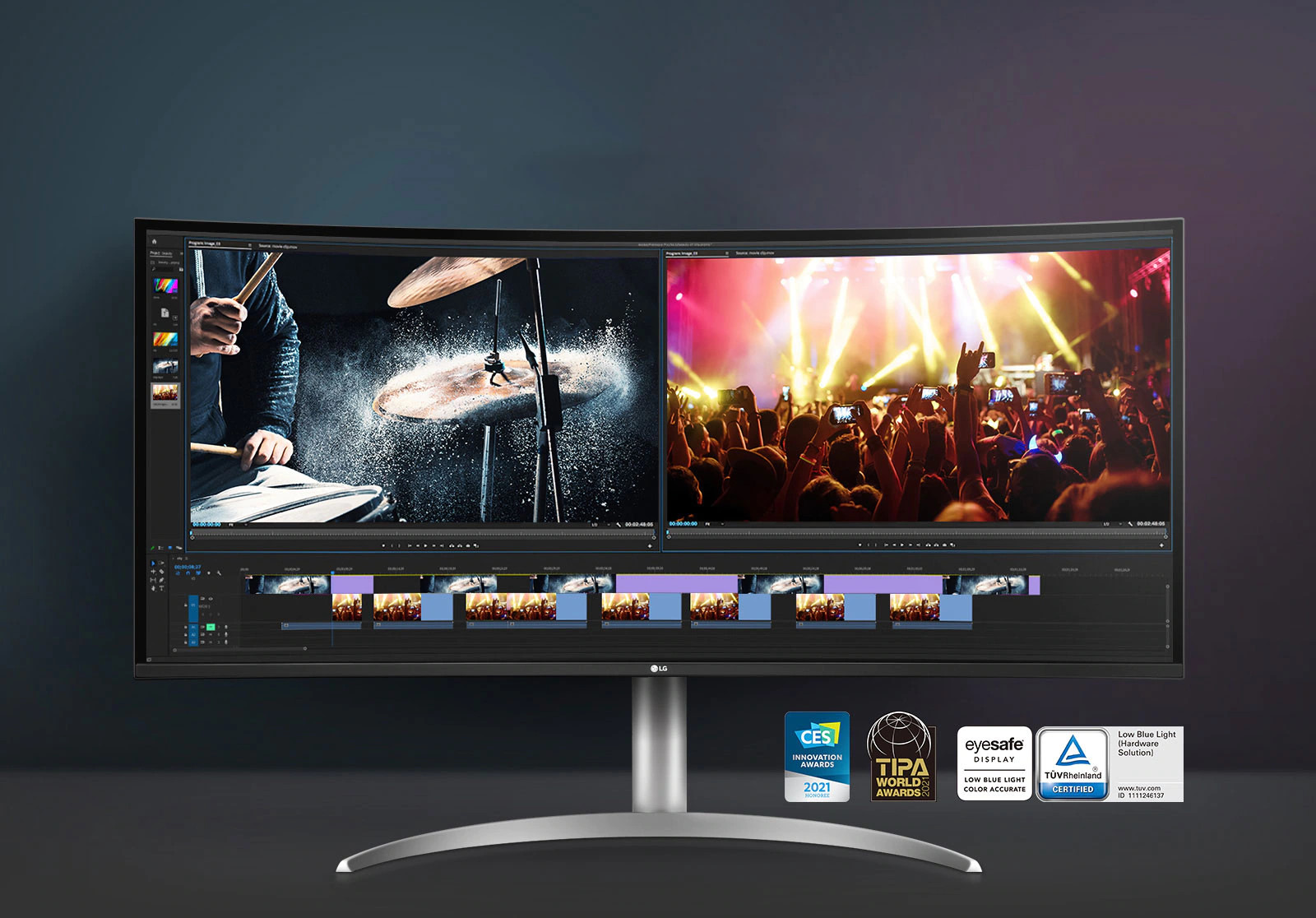 LG Curved Monitor 曲面显示器