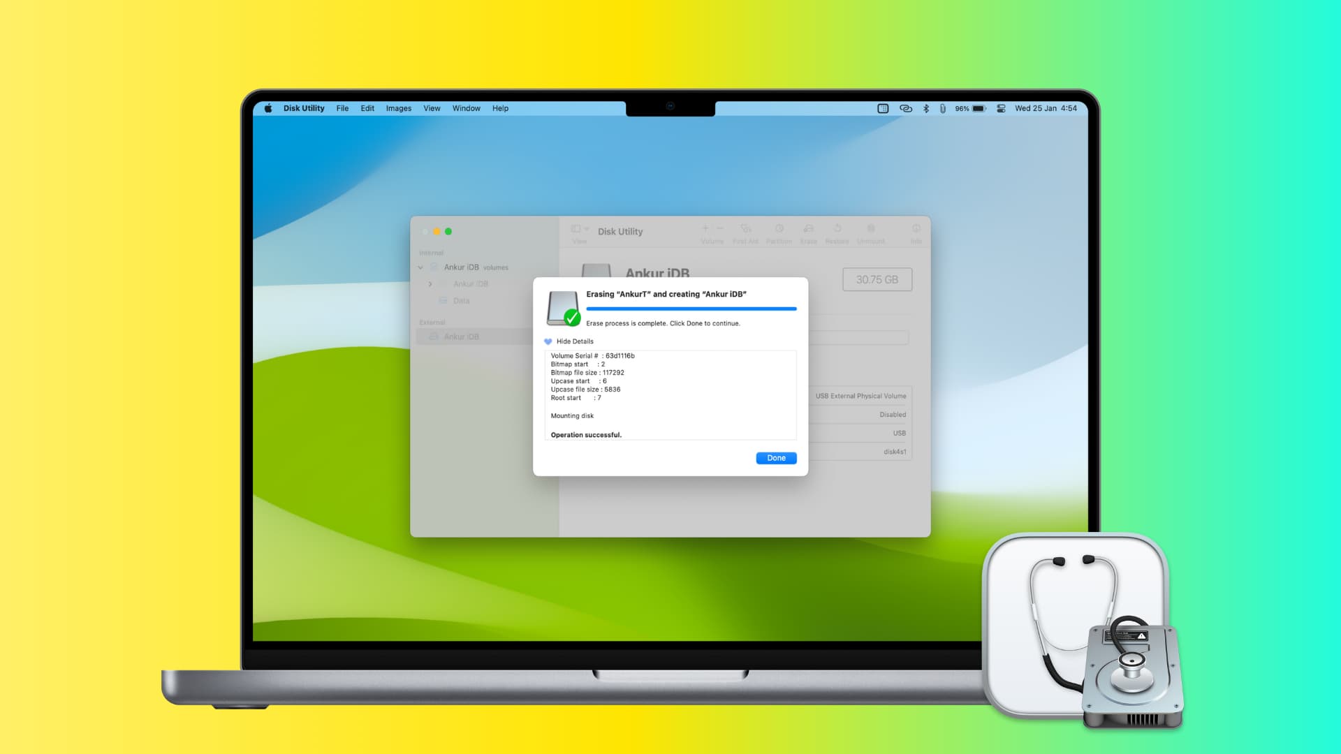 Mac 磁盘格式化 Mac disk formatting