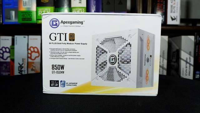 ATX 3.1小钢炮! 小机身艾湃电竞GTI-850MW电源拆拆解测评