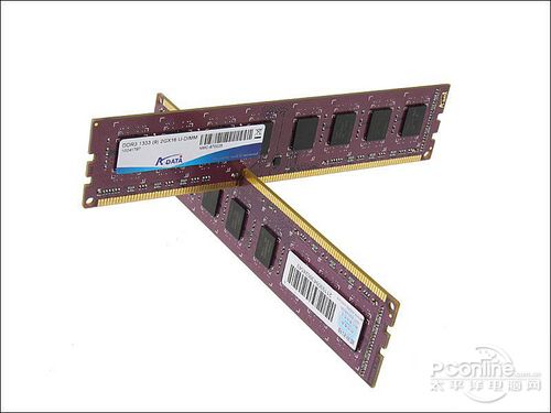 威刚2G DDR3 1333万紫千红