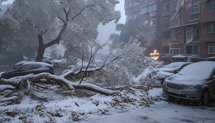 弱冷空气继续影响江淮等地  青海新疆甘肃西藏等地有较强降雪