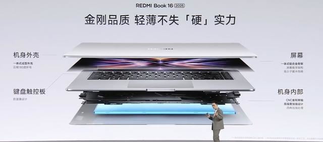 小米再掀笔记本风云:Redmi Book 14/16 2025发布: 4599元起