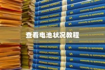 如何查看小米10S电池状况—详细教程