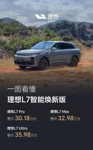 理想L7智能焕新版，超越三十万市场，交付量冠军的新能源巨头！